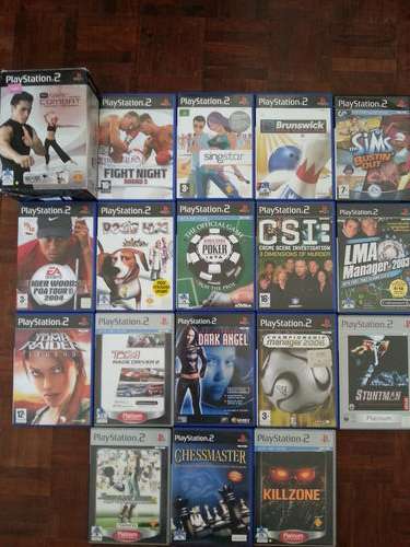 18 PLAYSTATION 2 (PS2) GAMES GOING FOR DIRT CHEAP!!!!!
